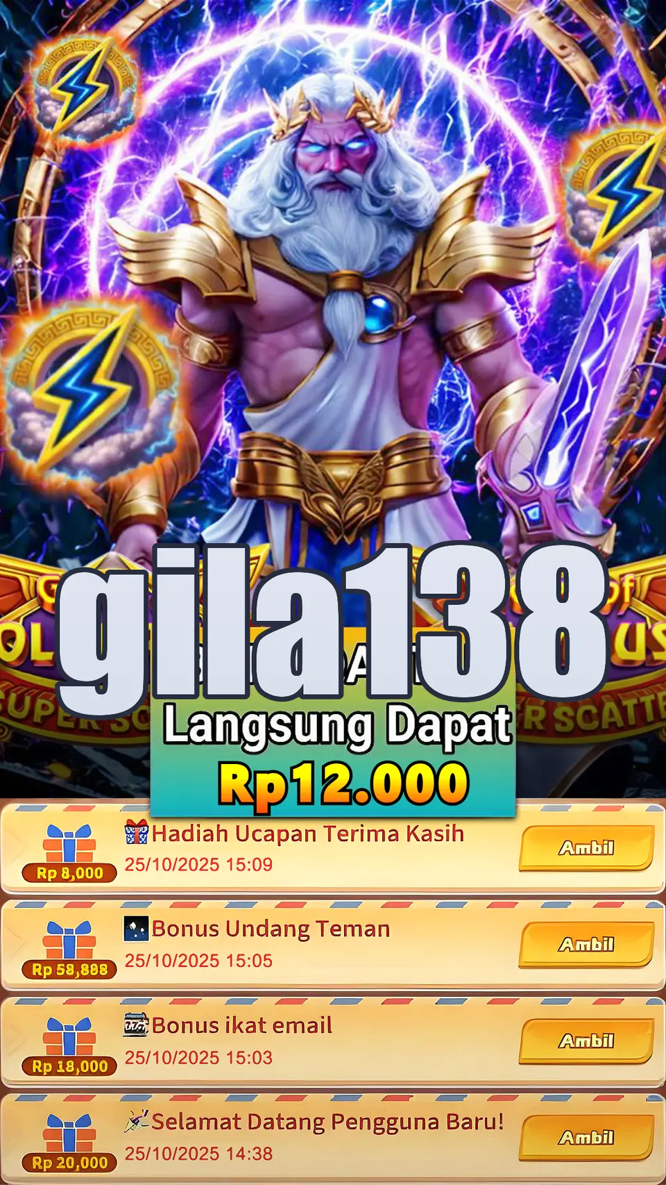 gila138 Masuk